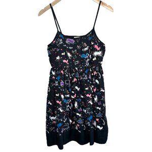 Erin Fetherston For Target Black Rabbit Novelty Print BabyDoll Dress 9